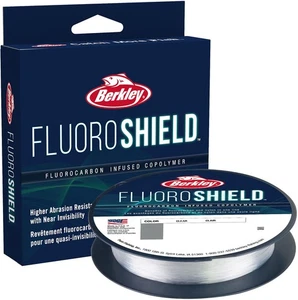 Línea de pesca transparente Berkley Fluoroshield 300Yd 30Lb alta resistencia abrasión resistencia... - Imagen 1 de 2