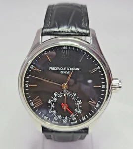 RELOJ FC-285X5B4/6 FREDERIQUE ESFERA NEGRA CONSTANTE CORREA PARA HOMBRE A5-FC-8 - Imagen 1 de 11