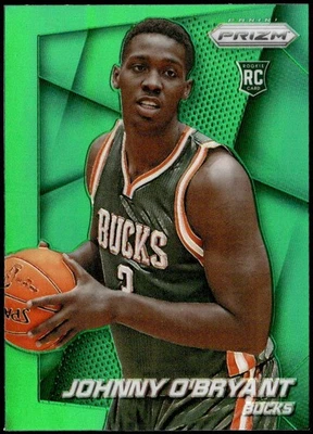2014-15 Panini Prizm #279 Johnny O'Bryant Prizms Green Rookie E1 - Image 1 of 2