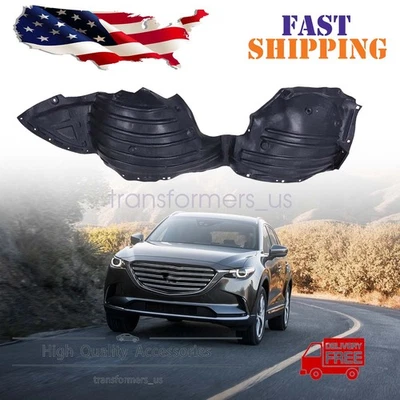 Forro de guardabarros interior delantero izquierdo del lado del conductor para Mazda CX-9 2016-2023 TK4856140B EE. UU. Foto 1 de 4