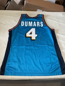 Auto Joe Dumars Teal Horse Champion JERSEY Men 48 DETROIT PISTONS Clean NWOT - Picture 1 of 8