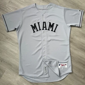 Team Issue 1949 TBTC Miami Marlins Jersey 48 XL Florida Authentic Pro Cut Game - Picture 1 of 9