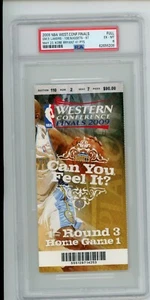 5/23 2009 Kobe Bryant	GM3 41PT Conference Finals Final PSA Ticket Lakers Nuggets - Picture 1 of 5