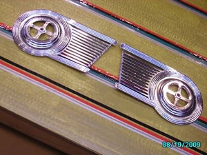 1940 Packard Super 8-180. Hood Side pieces. L/R pair. - Picture 1 of 9