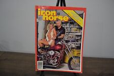 January 1987 Iron Horse Magazine Vintage Motorcycle Magazine (Loc 1) IronHorse