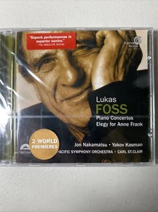 Lukas Foss CD Piano Concertos - Elegy for Anne Frank 2001 Germany Import NEW. i - Picture 1 of 2