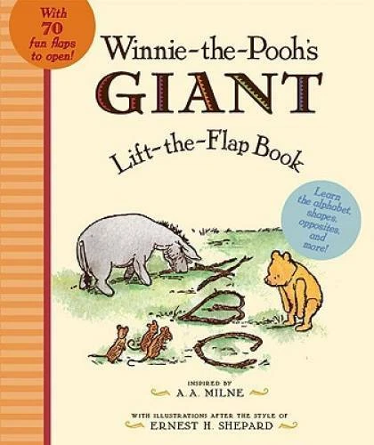 Winnie the Pooh's Giant Lift the-Flap - Board book By Milne, A. A. - GOOD Foto 1 de 1
