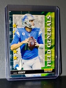Jared Goff 2021 Panini NFL Instant Field Generals #11 Rookie Card 1 of 2088 - Bild 1 von 2