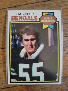 1979 TOPPS FOOTBALL Greg Pruitt Sam Adam's Terdell Middleton Bill Thompson 