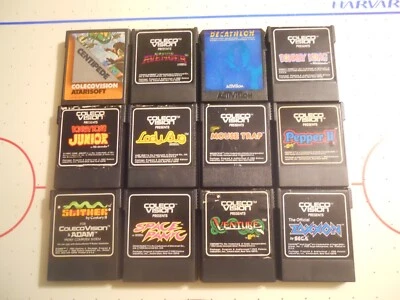 ColecoVision Game Lot - Set of 1 2- Centipede, Decathlon +10 more -Tested/ Works - Image 1 of 4
