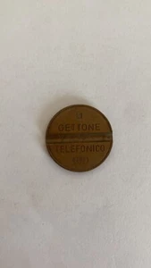 GETTONE TELEFONICO ANNO 1974 SERIE 7403 PRODOTTA IPM RARA MONETE DA COLLEZIONE - Picture 1 of 2