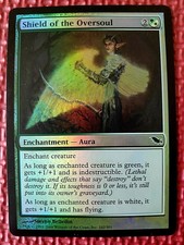 MtG Foil SHIELD OF THE OVERSOUL 242/306 Shadowmoor SDM WORLDWIDE Magic SP