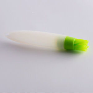  1 Pc Silicone Brush Grill Brush Thicken Oil Bottle Brush Flat Bottom Grill