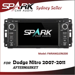 AD GPS DVD SAT NAV BLUETOOTH USB SD NAVIGATION FOR DODGE NITRO 2007-2011 - Picture 1 of 1