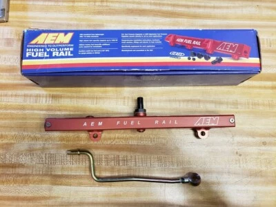 Riel de combustible de alto volumen AEM 25-111R 02 2002 Acura RSX Type-S Foto 1 de 4