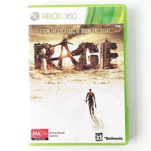 Rage - Xbox 360 Game - 3 Disc Set - Complete with Manual - Tested - Picture 1 of 7