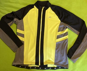 Performance Bicycle Mens Xxl  Jacket 2XL Long Sleeves Yellow Neon Warm - Picture 1 of 12