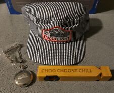 Exclusive Coors Light Chill Train Contest Winner Prizes. Hat, Watch & Whistle.