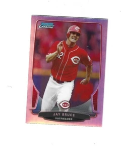 2013 Bowman Chrome  Refractors #118 Jay Bruce CINCINNATI REDS - Picture 1 of 1