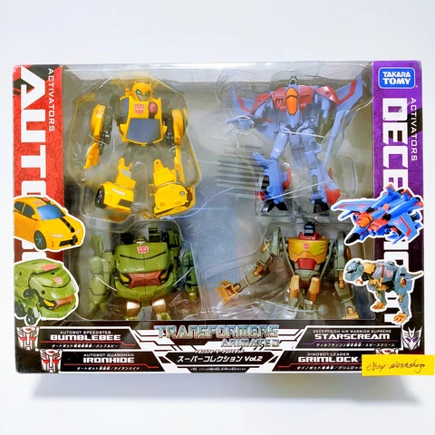 Transformers Animated Super Collection Vol 2 Bumblebee Starscream TAKARA TOMY Cover