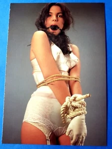 Postcard "Jasmine" Tied Gag Erotic Photo Art Eric Kroll - Picture 1 of 2