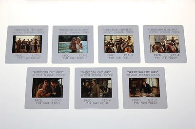 AMERICAN OUTLAWS 7 Prensa Kit Diapositivas Colin Farrell Scott Caan Ali Larter Foto 1 de 4