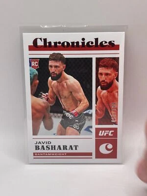 2023 Panini Chronicles UFC Javid Basharat Red /199 #398 MMA - Image 1 of 2