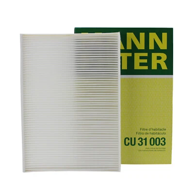 Filtro de aire de cabina Mann CU 31 003 para Audi A8 Quattro Q7 S4 Porsche Cayenne Foto 1 de 4