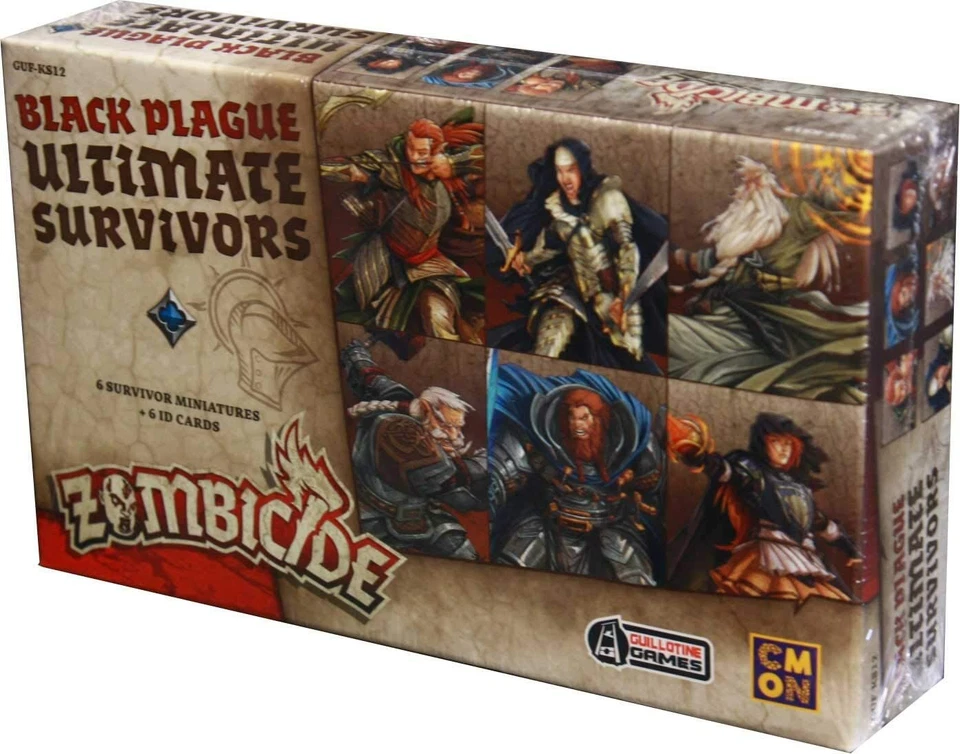 Zombicide: Black Plague Ultimate Survivors NEW & SEALED - Image 1 of 1