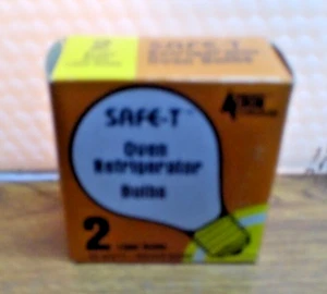 2 Safe-t Action Tungsram oven refrigerator bulbs 40 watt - Picture 1 of 1