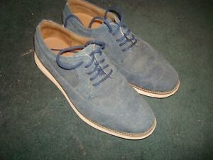 Cole Haan Lunargrand Mens Shoes Size 8 M Blue Wingtip