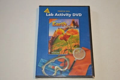 CALIFORNIA EARTH SCIENCE Lab Activity DVD PRENTICE HALL 12 Chapters Home School - Image 1 of 3