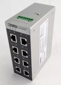 PHOENIX CONTACT FL SCHALTER SFNT 8TX INDUSTRIELLER ETHERNET SCHALTER 2891005 - Bild 1 von 11