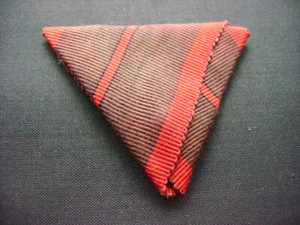 ✚ ORIGINAL TRI FOLD RIBBON FOR WW1 AUSTRIA, 1918, LAESO WOUND MEDAL (2683) - Picture 1 of 2