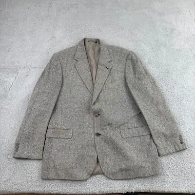 Blazer Croft & Barrow para Hombres 44L Gris Seda Traje Chaqueta Abrigo Deportivo Foto 1 de 4