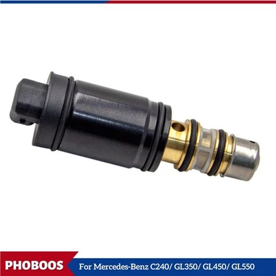 Válvula de controle eletrônico compressor AC para Mercedes-Benz GL350 GL450 GL550 S350 - Imagem 1 de 4