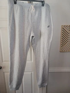 New With Tags ASICS Men's Sunday Sana Fleece Joggers Size 3XL Gray - Picture 1 of 5