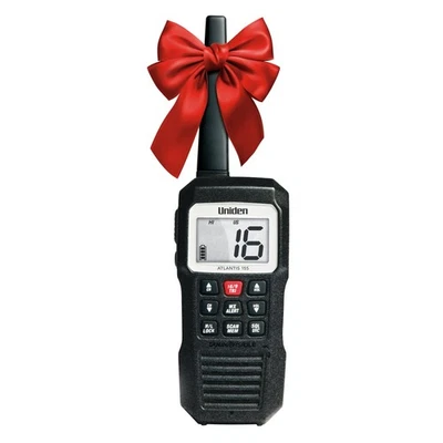 Atlantis 155 手持式-Way VHF 收音机,浮动 IPX8 防水,双色 Sc... — 第 1/4 张图片