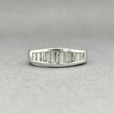 Платиновое кольцо Estate с бриллиантом 0,62 карата H-I/VS1-2 - Изображение 1 из 4