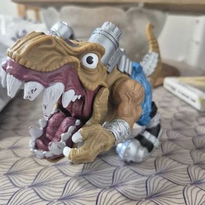 Figura Extreme Dinosaurs T-Bone Dino Vision 8" de colección Mattel 1997 Street Sharks Foto 1 de 4