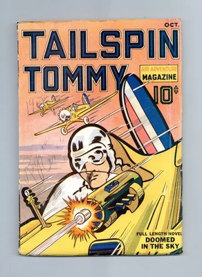 Tailspin Tommy Air Adventure Magazine Pulp Oct 1936 Vol. 1 #1 GD/VG 3.0 - Image 1 of 3