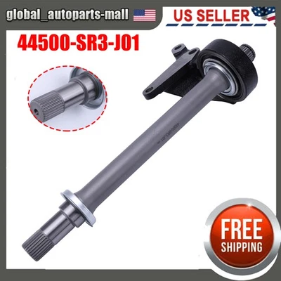 For Honda B Series Acura GSR B18 B16 B20 Civic Integra LS Billet Halfshaft 500HP - Image 1 of 4