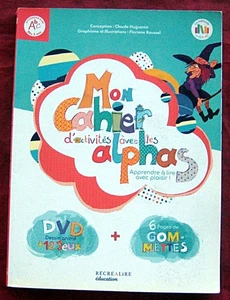 Mon cahier d'activités avec les alphas. Apprendre à lire avec plaisir ! - Picture 1 of 2