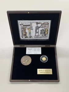 Battle of Hastings Tapestry Edition 50€ Gold Proof Coin - 2016 - Picture 1 of 6