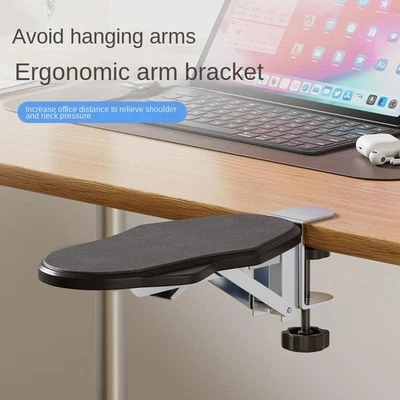 Bracciolo Ergonomico Pieghevole - Estensore Scrivania e Supporto Mouse Pad Rotante - Immagine 1 di 4