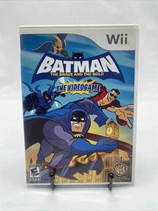 Batman The Brave and the Bold Nintendo Wii Complete CIB W/ Manual - Picture 1 of 4