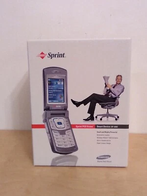De colección 2003: Teléfono celular Samsung Sprint SPH i600 Windows Mobile PDA... NUEVO  Foto 1 de 4