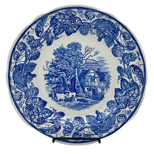 Plato de Cena Spode Blue Room Collection "Escenas Rurales" 10 1/2" Hecho en Inglaterra - Imagen 1 de 2
