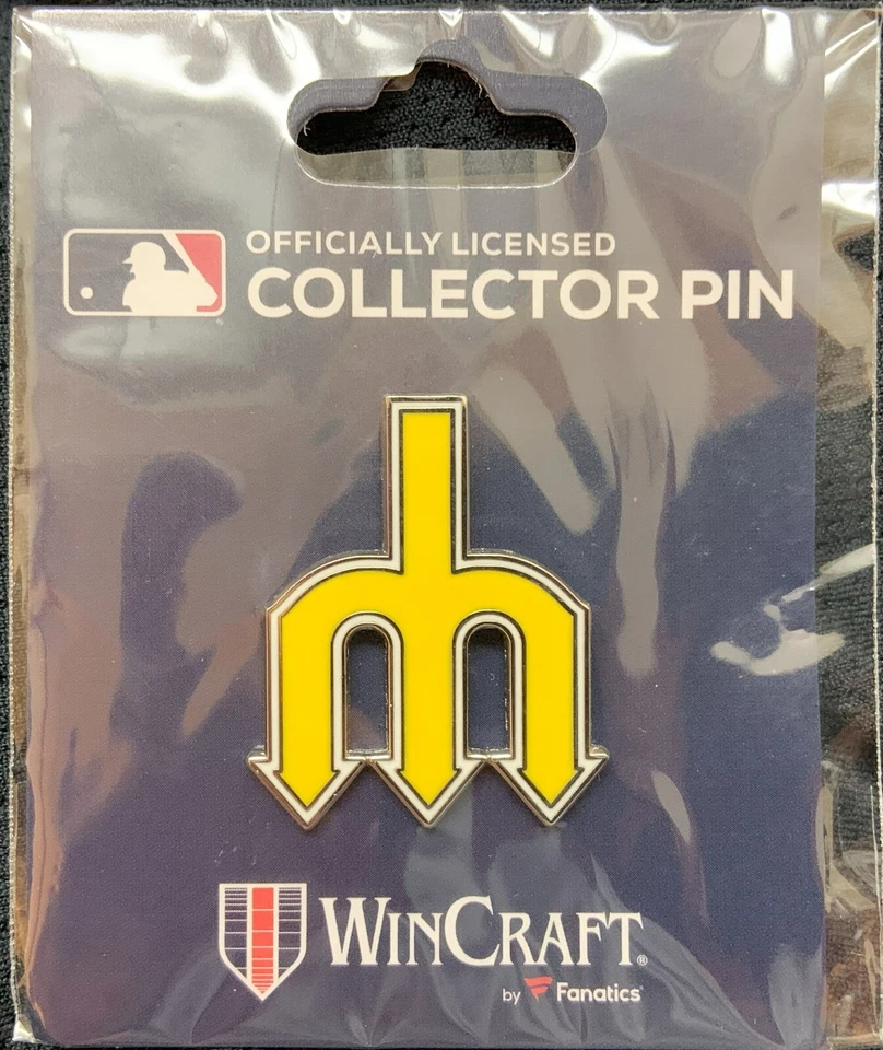 SEATTLE MARINERS COOPERSTOWN LAPEL COLLECTOR PIN NEW WINCRAFT - Image 1 of 1