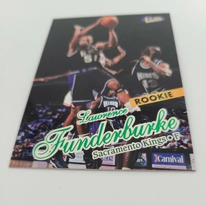 1998 Fleer Lawrence Funderburke #183 Rookie Sacramento Kings Basketball Card - Picture 1 of 2